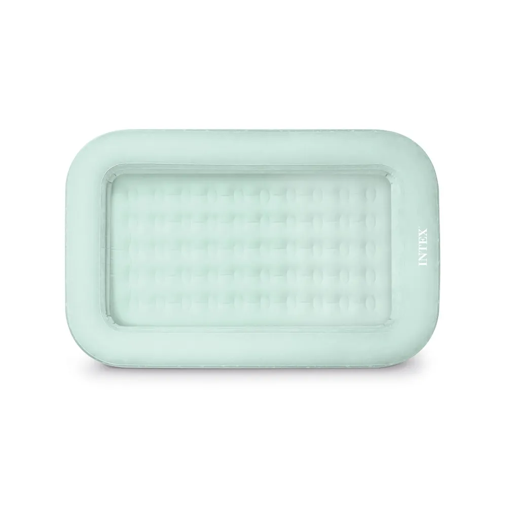 Intex 66810NP Materasso Gonfiabile Baby con Pompa Manuale Inclusa Cm 107x168x25