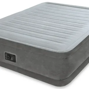 Intex Materasso Gonfiabile Dura-Beam Plus Con Pompa Matrimoniale Cm.152X203X46H