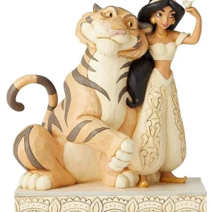 Jim shore - Statuina decorativa Disney Traditions Jasmine e Raja
