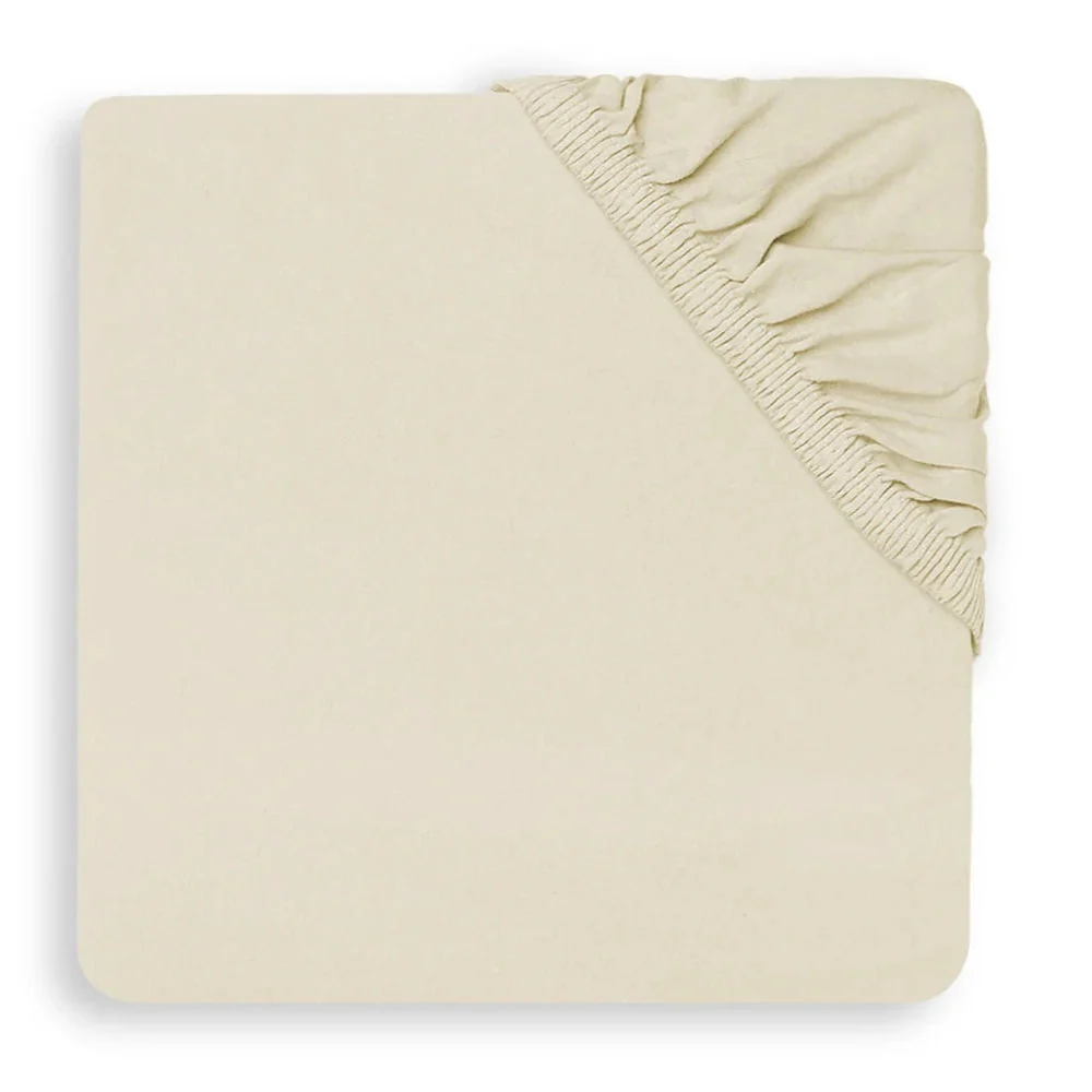 Jollein Lenzuolo con elastico Jersey 50x90 Avorio