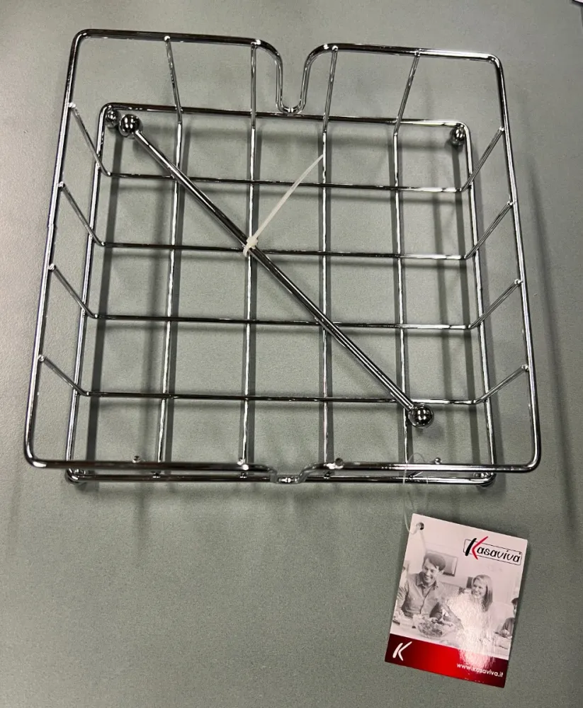 KASAVIVA - KITCHEN STEEL PORTATOVAGLIOLI SLIM METALLO 15x6 CM
