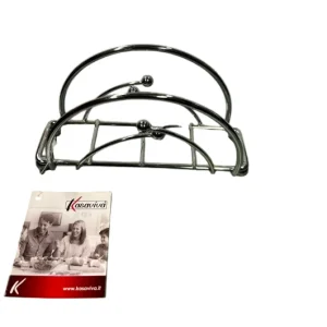 KASAVIVA - KITCHEN STEEL PORTATOVAGLIOLI SLIM METALLO 15x8x4 CM