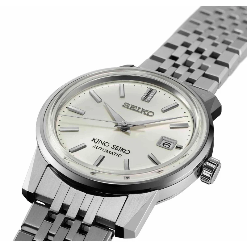 King Seiko Sunray Silver 38 MM SJE089J1