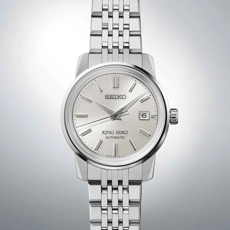 King Seiko Sunray Silver 38 MM SJE089J1