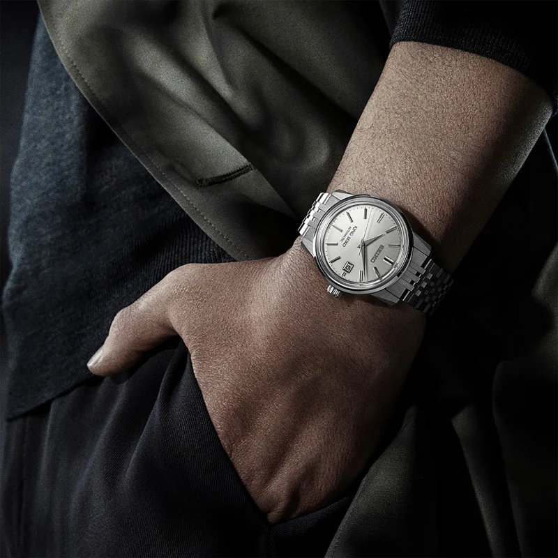 King Seiko Sunray Silver 38 MM SJE089J1
