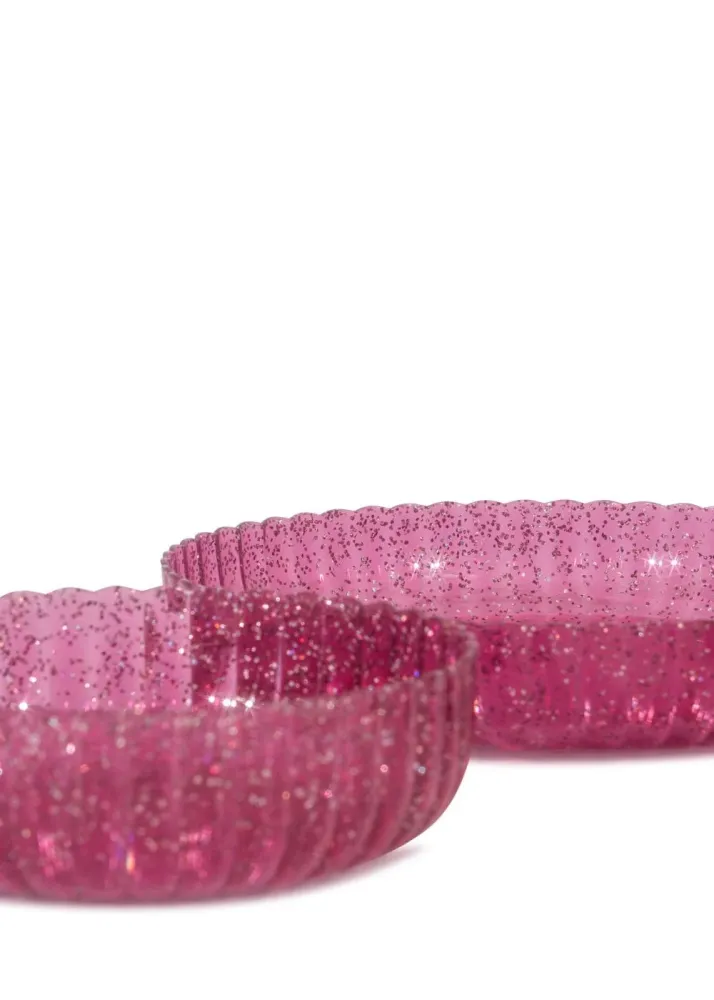 Konges Sløjd Set di stoviglie Glitter Sprakling Sangria 3 pezzi