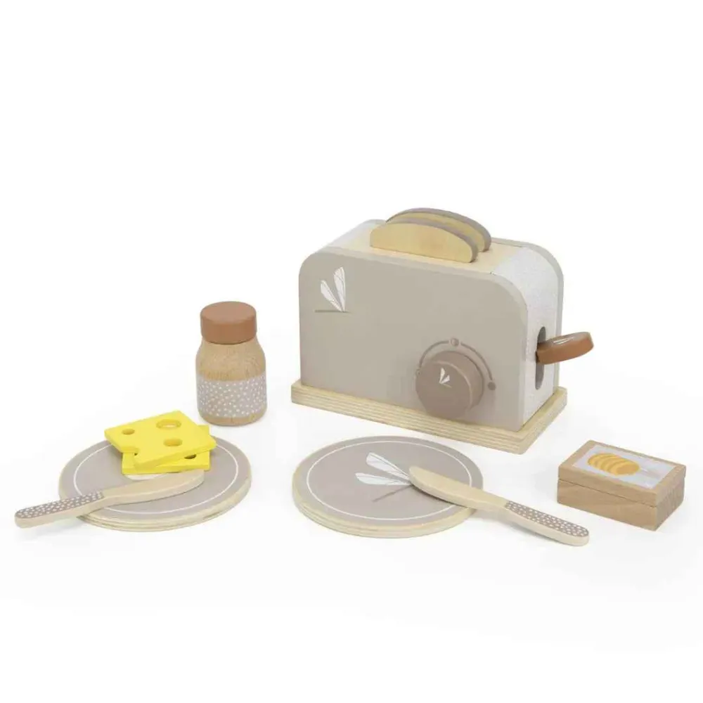 Label Label® Tostapane legno Nougat