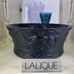 Lalique Jungle | Bowl Black Crystal Limited Edition