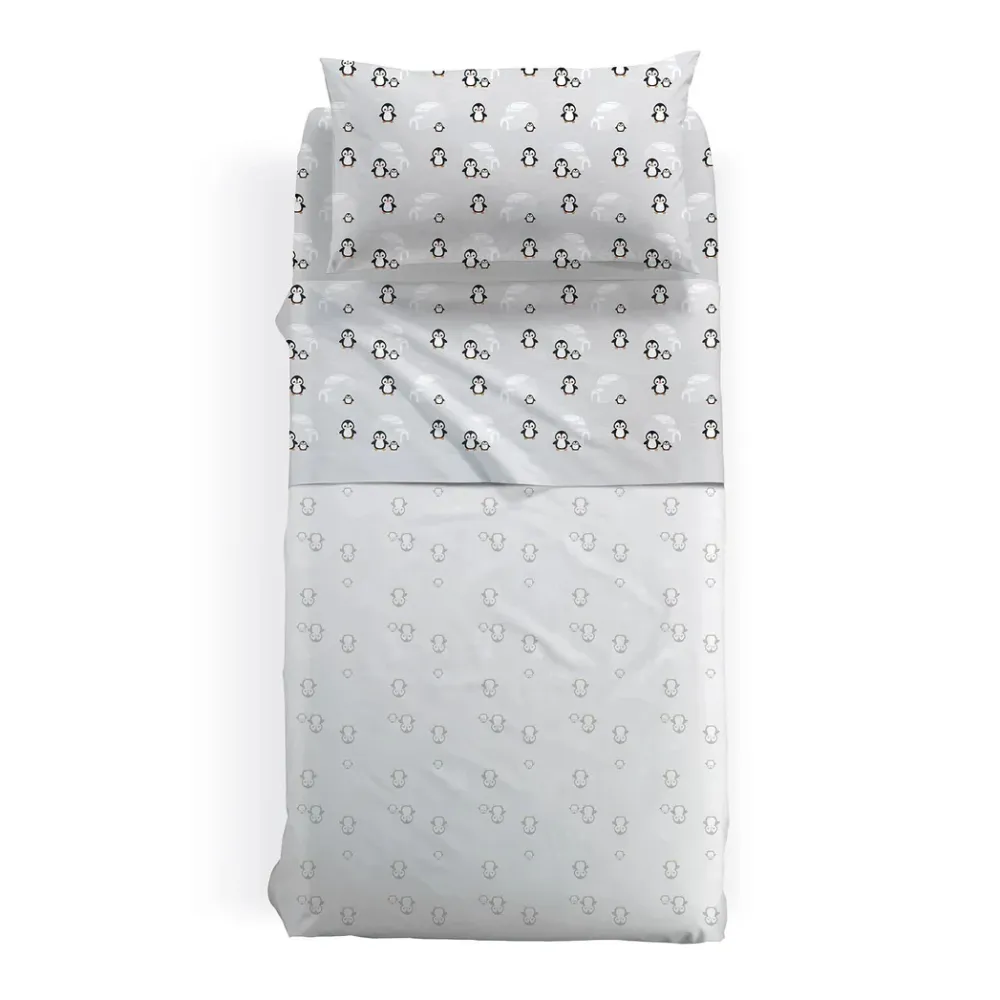 Lenzuola Alaska ! Caleffi Kids: Completo Flanella Calda, Sogni Artici e Comfort Invernale
