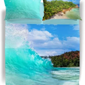 Lenzuola fantasia Big Wave ! Caleffi Fotostampa - Stile Rinfrescante