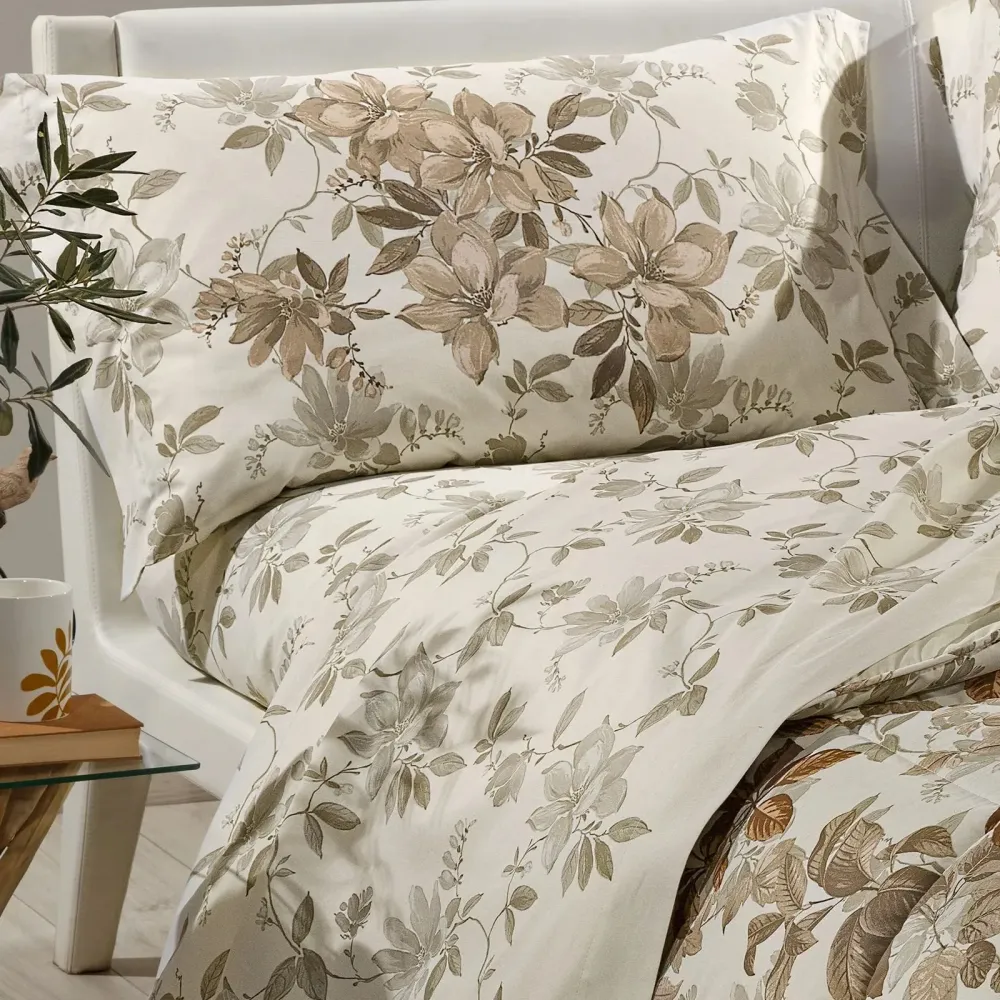 Lenzuola fantasia Loto ! Caleffi Matrimoniale Cotone - Eleganza e Comfort