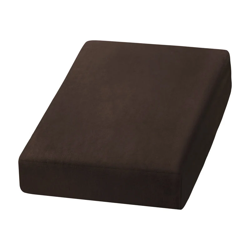 LENZUOLO PER LETTO VELLUTO MARRONE