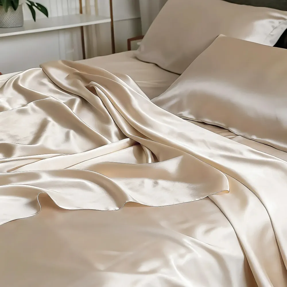 Lenzuolo seta (Beige)