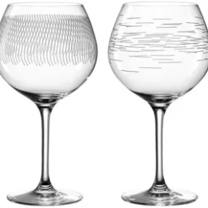 Leonardo Casella 061800 - Set di 6 bicchieri da vino rosso, 630 ml, con motivi, lavabili lavastoviglie, resistenti agli ur...