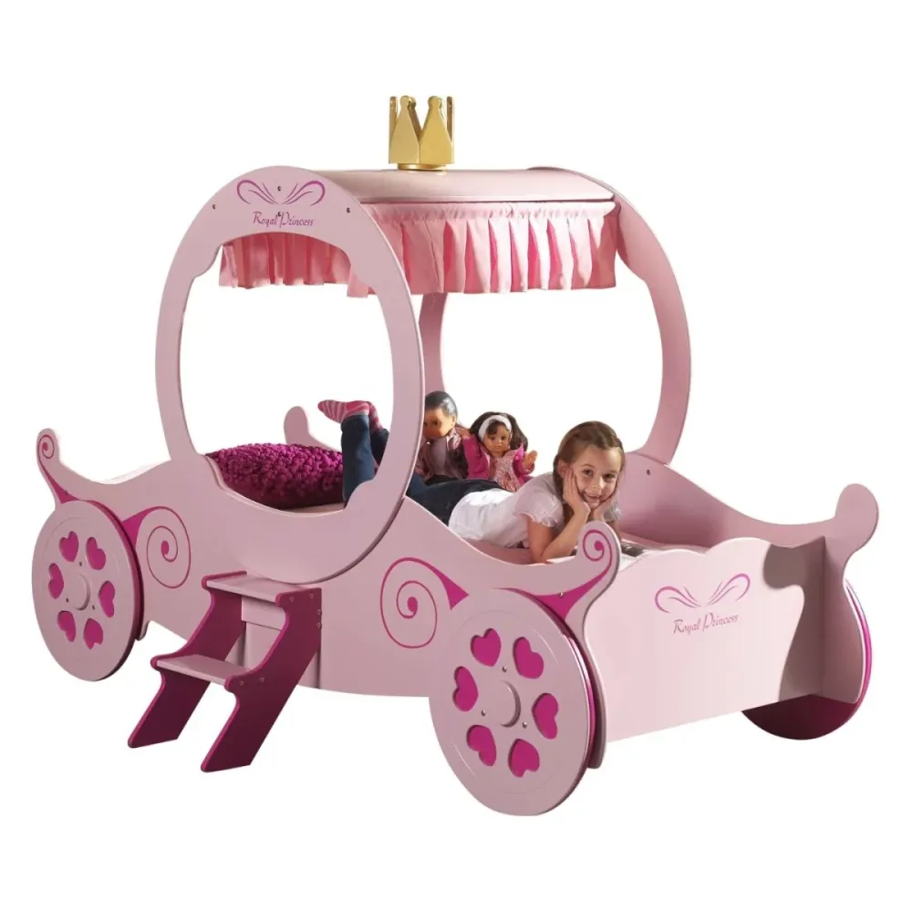 Letto Auto Reale Principessa Con Materasso 90 X 200 Cm