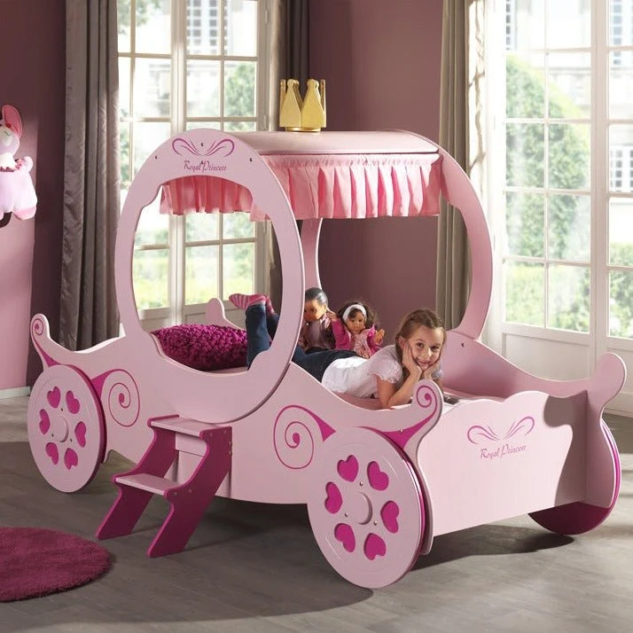 Letto Auto Reale Principessa Con Materasso 90 X 200 Cm