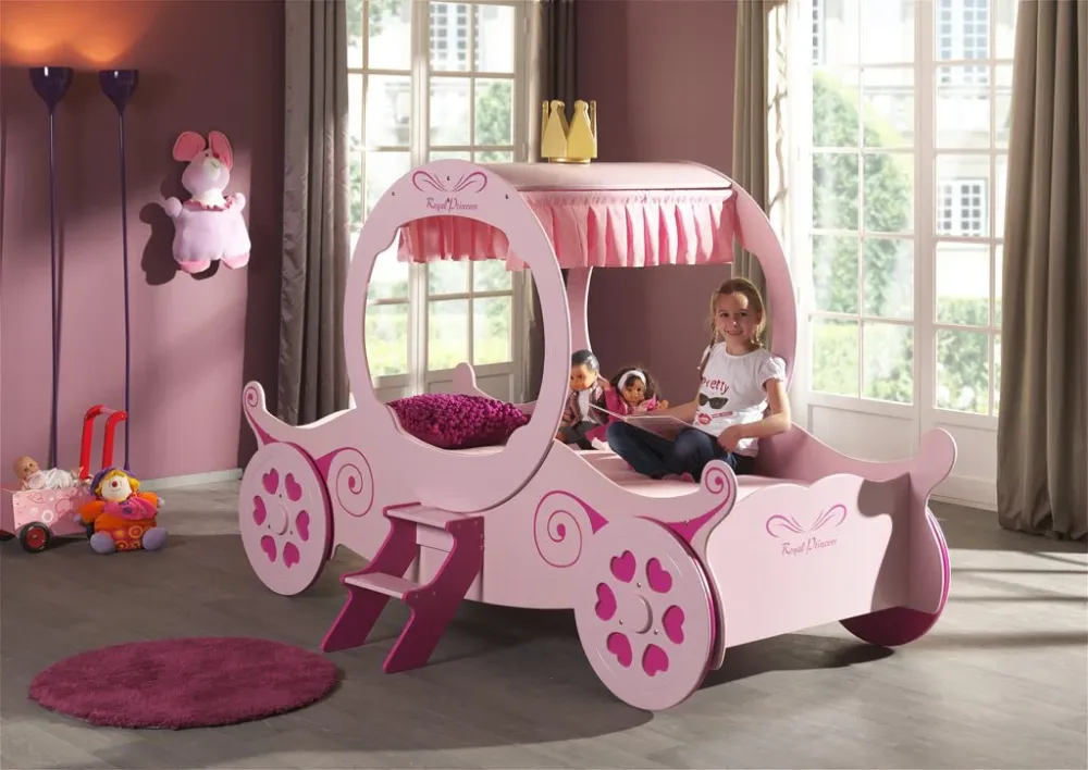 Letto Auto Reale Principessa Con Materasso 90 X 200 Cm