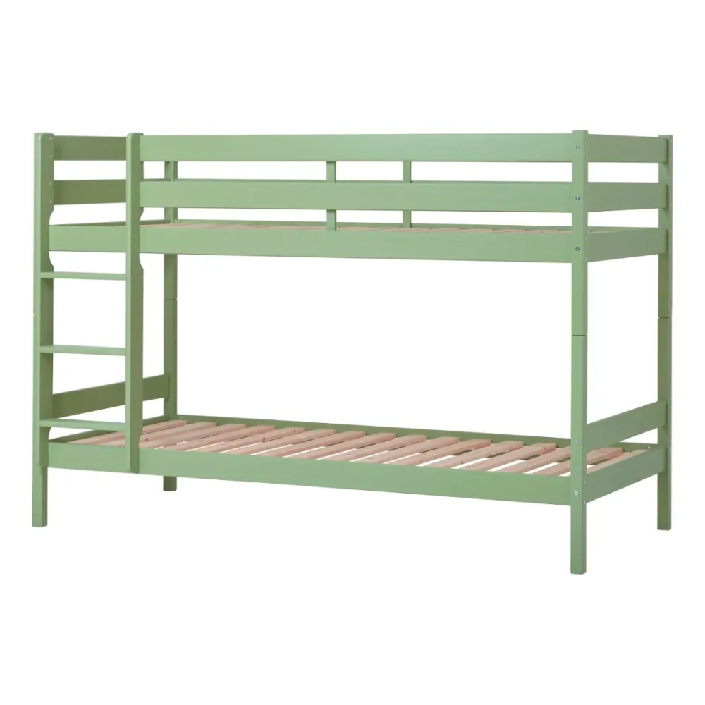 Letto castello ECO Comfort 90x200 cm con doghe - Verde Chiaro