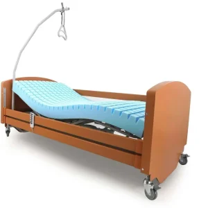 Letto Elettrico da Degenza per Anziani Aura con Materasso Antidecubito