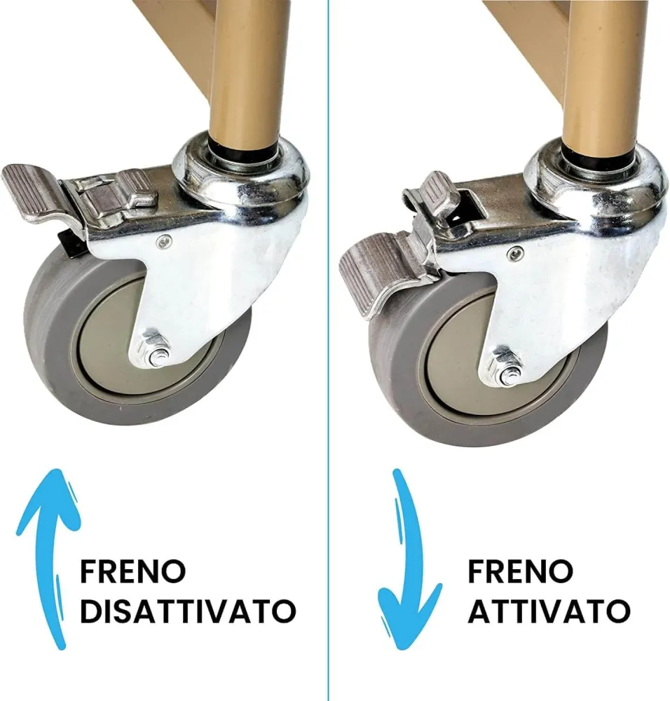 Letto Elettrico da Degenza per Anziani Sogno con Materasso Antidecubito