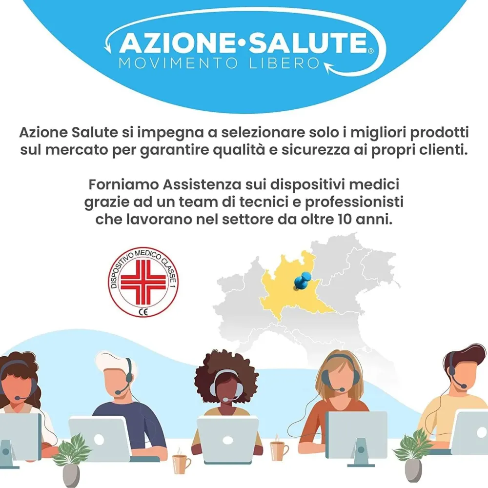 Letto Elettrico da Degenza per Anziani Sogno con Materasso Antidecubito