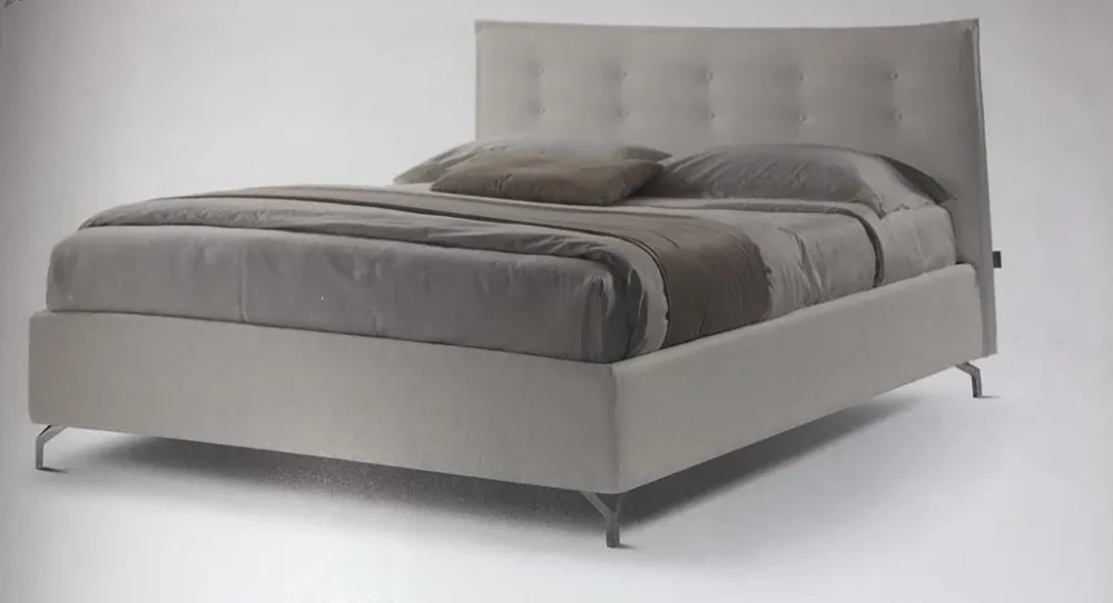 Letto Matrimoniale Beatrice con Bottoni