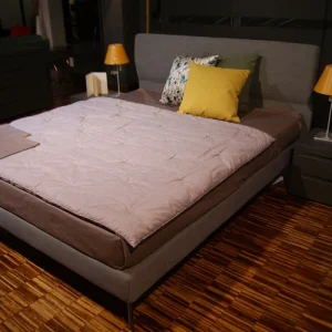 Letto matrimoniale "Benny" V&Nice tessuto Offerta Outlet Scontato