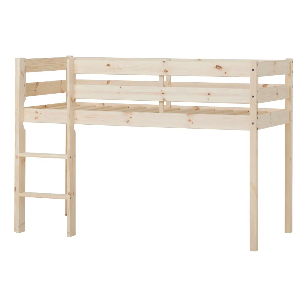 Letto semielevato ECO Comfort 70x160 cm doghe - Legno Naturale