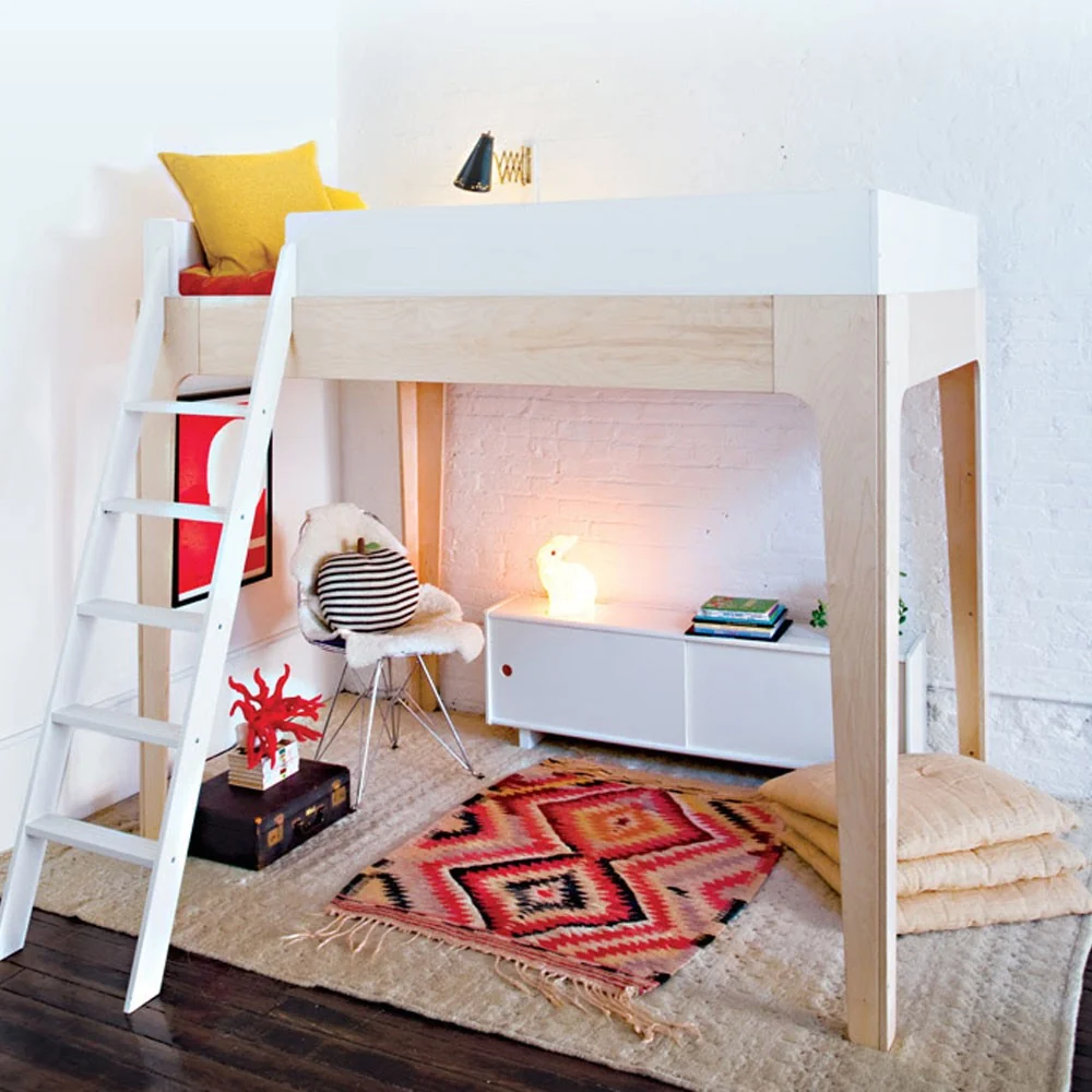 Letto Soppalco Perch di Oeuf – Design Intelligente per Camerette Moderne