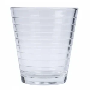 Lione Set 6 Bicchieri Vetro 230 cc – Stile Moderno per Tavola Quotidiana