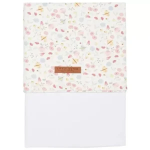 Little Dutch - Lenzuolo Per Culla 70×100 Cm Flowers & Butterflies