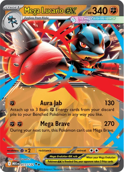 Lucario Pokémon - Collezione con Statuina Mega - EX (ITA)