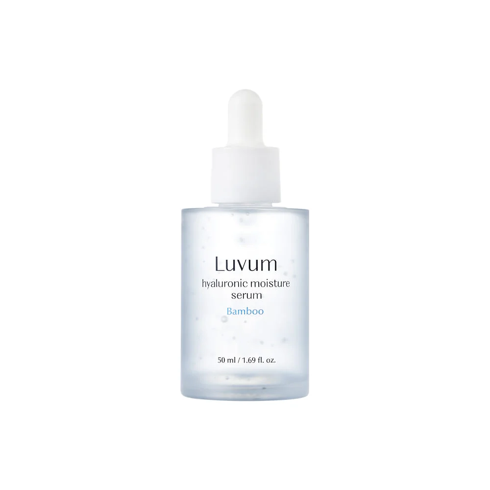 LUVUM BAMBOO HYALURONIC MOISTURE SERUM Siero leggero e idratante con succo di bambù e pianta, acido ialuronico basso peso...