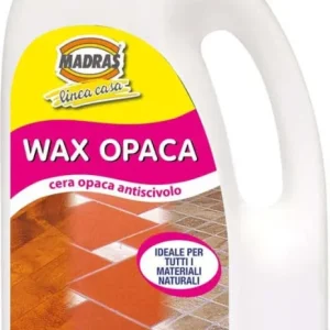 MADRAS WAX OPACA LT.1 Cera opaca di finitura e di mantenimento per tutti i pavimenti