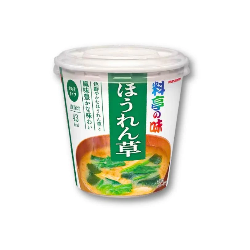 Marukome Cup Zuppa di Miso - Gusto Spinaci