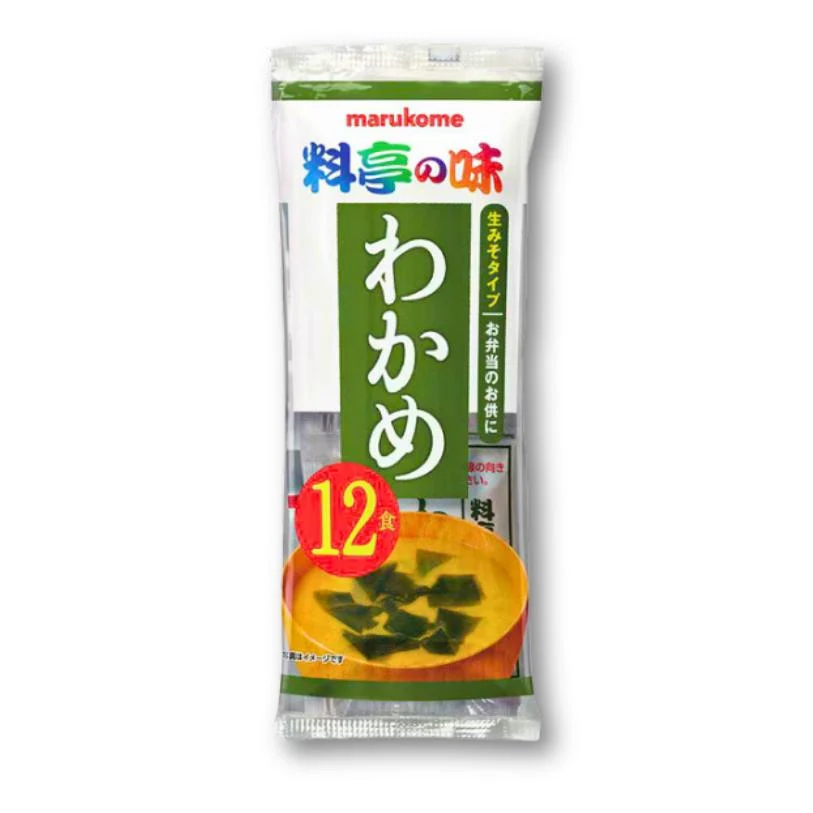 Marukome Zuppa di Miso Fresca - Alga 12 Porzioni