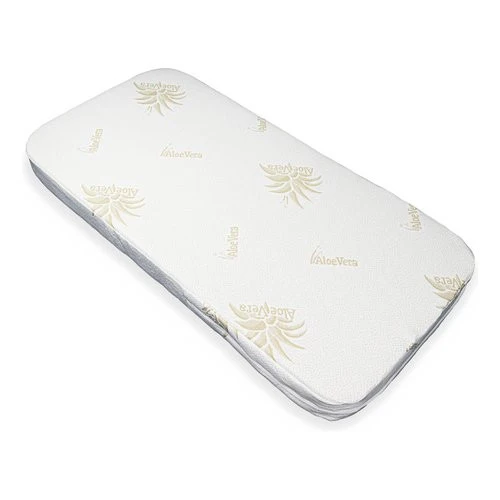 Materasso culla Italbaby 010 2460 Aloe Vera Bianco e Verde