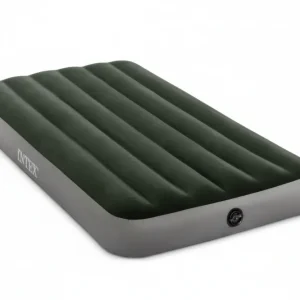 Materasso Gonfiabile Downy Twin Singolo Con Pompa Incorporata Cm.191X99X25H. Peso Kg.3,075 (64761) Intex