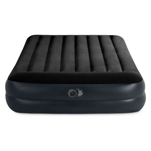 Materasso gonfiabile Intex 64124ND DURA BEAM Con pompa integrata Nero