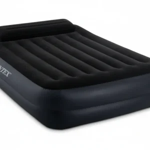 Materasso Gonfiabile Pillow Rest Queen Doppio Con Pompa Incorporata Cm. 203X152X42H. Peso Kg.7,20 (64124) Intex