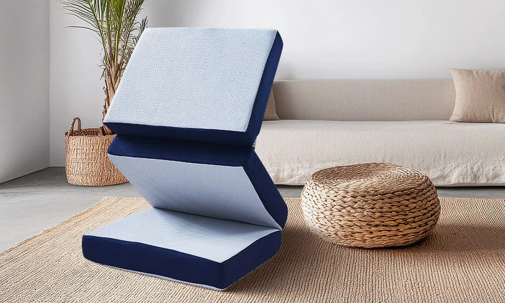 Materasso pieghevole schiuma memory – Ergonomico, materasso pieghevole 3 parti