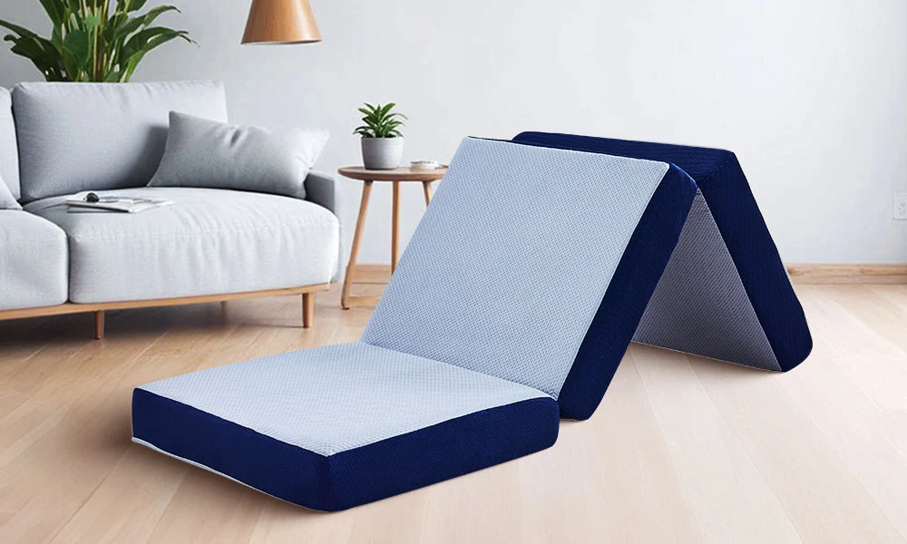 Materasso pieghevole schiuma memory – Ergonomico, materasso pieghevole 3 parti
