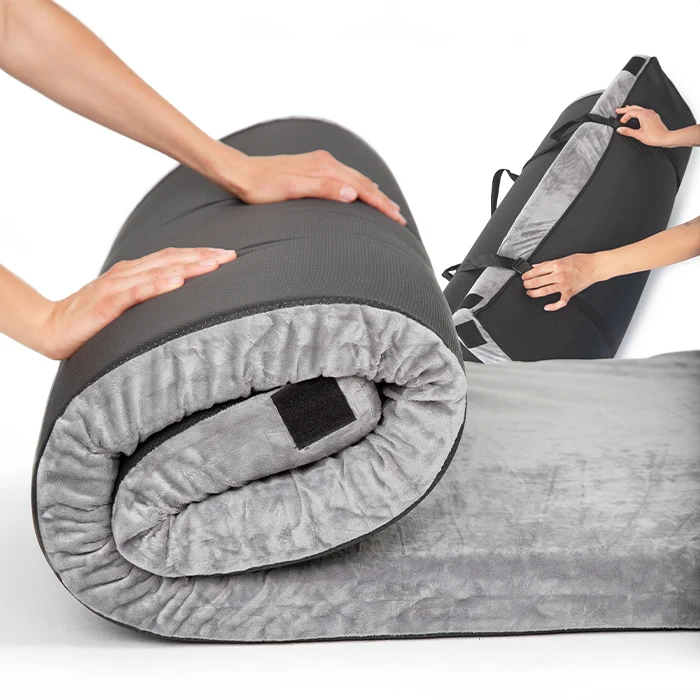 Materasso portatile memory foam - Rivestimento impermeabile & borsa da viaggio