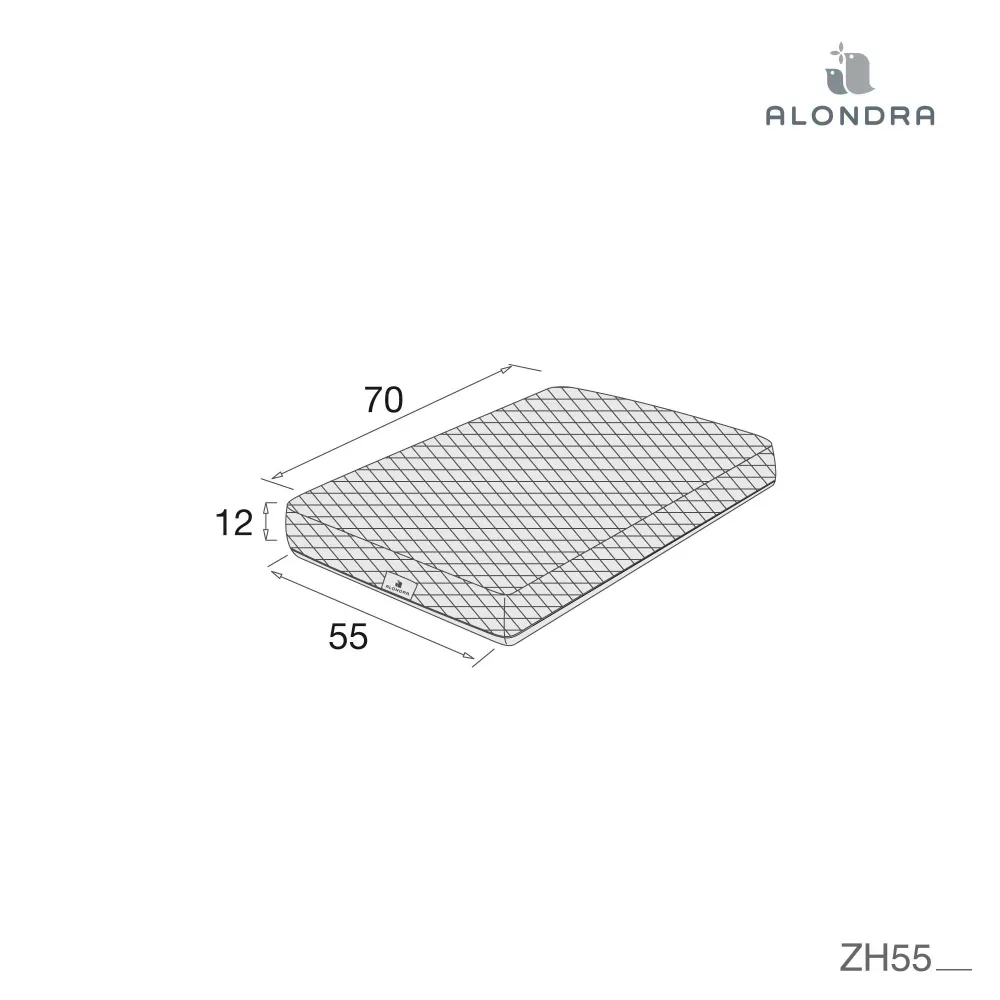 Materasso traspirante culla di 55x70 cm · Gravity+ ZH55-70