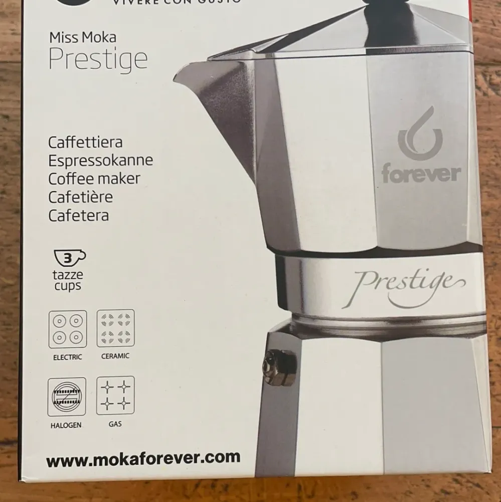 Moka per 3 persone