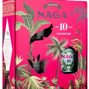 NAGA AGED 10 Y.O. SIAM EDITION+2 bicchieri-gift box