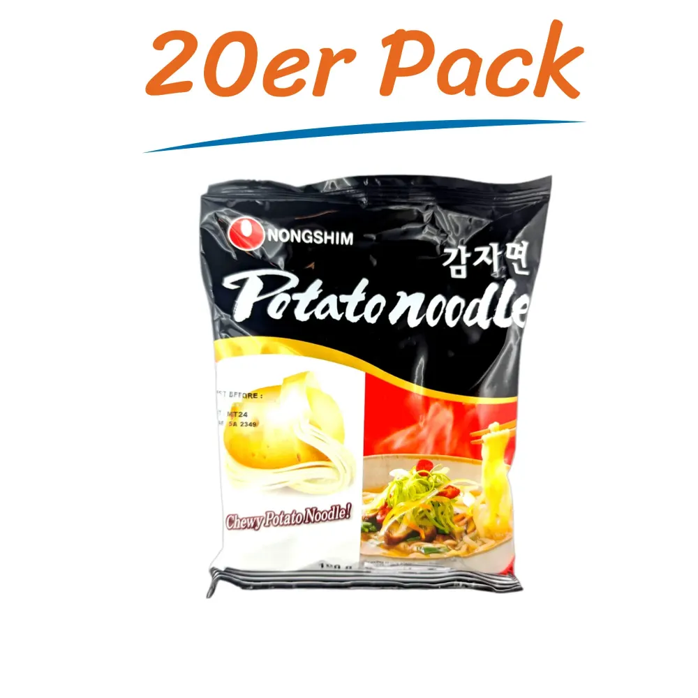 Nongshim Nudeln Istantanei Zuppa di Patate Confezione da 20 (20 x 100g)