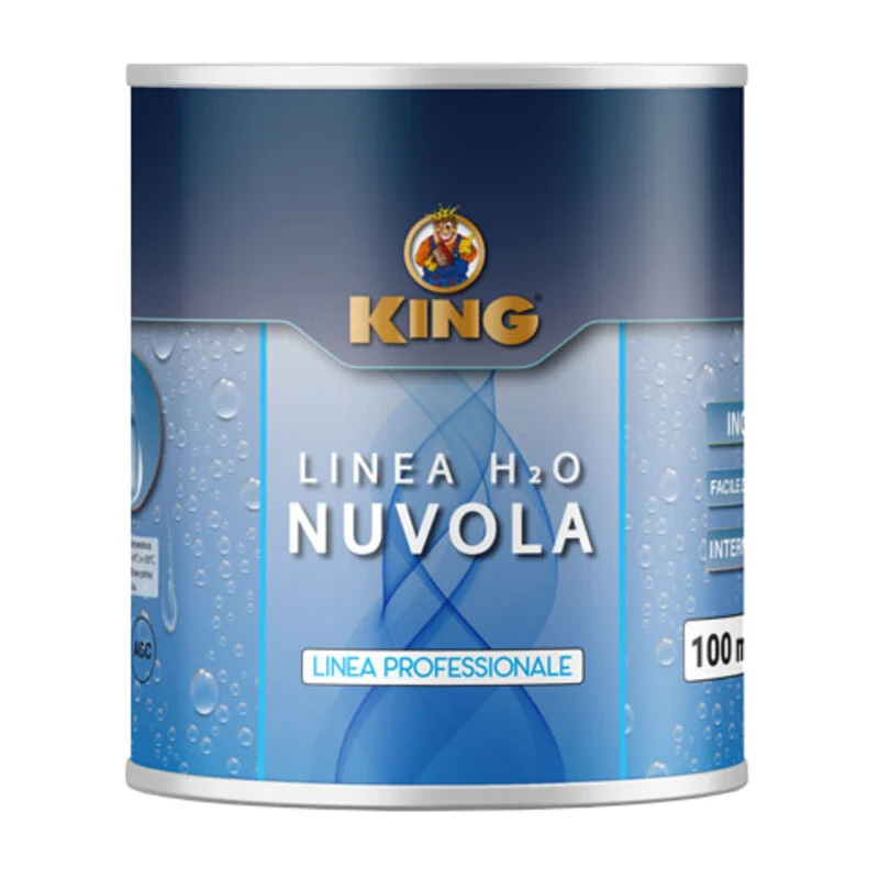 Nuvola Smalto H2O Acril. 100 Ml Bianco Opaco Colorificio Partenopeo 6 Pz