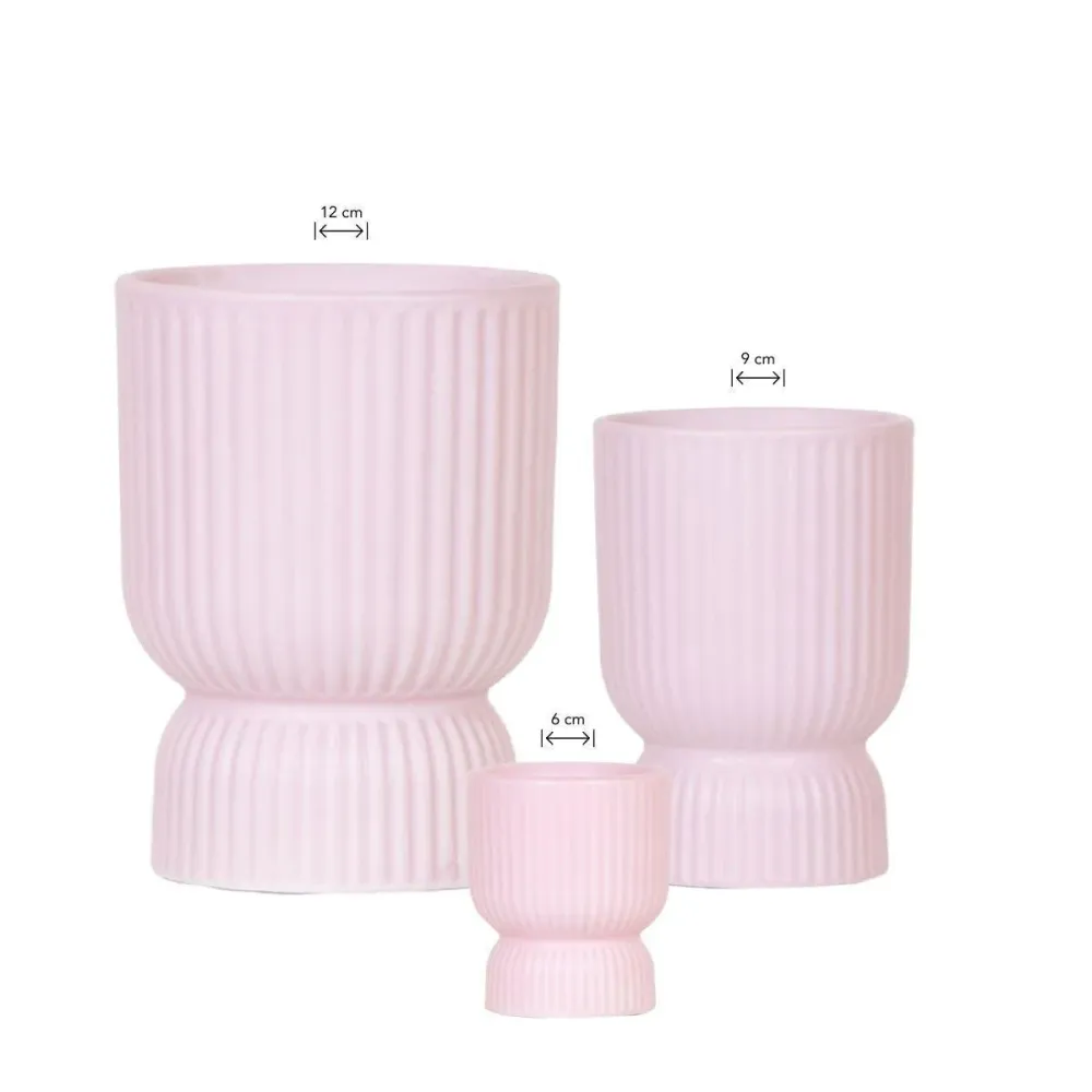 Offerta combinata - Vasi decorativi Diabolo Rose