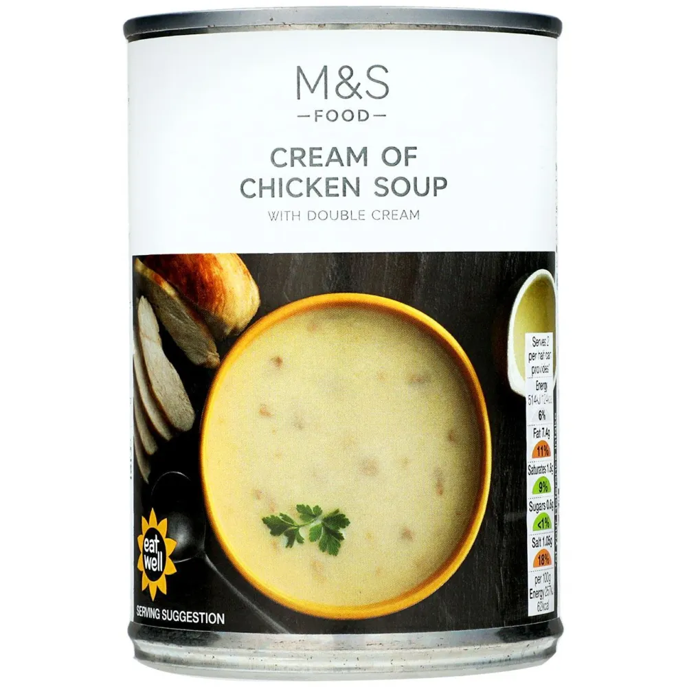 Offerta Speciale - Zuppa Di Pollo M&S 400g